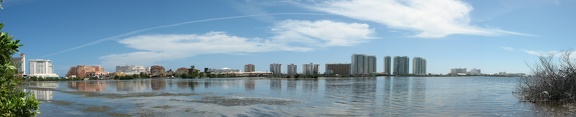 Cancun Lagoon Panorama